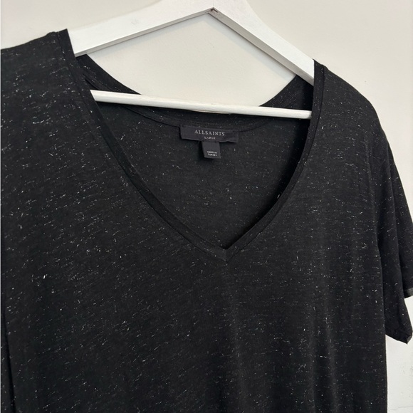 ALLSAINTS Black Vneck - Picture 2 of 5